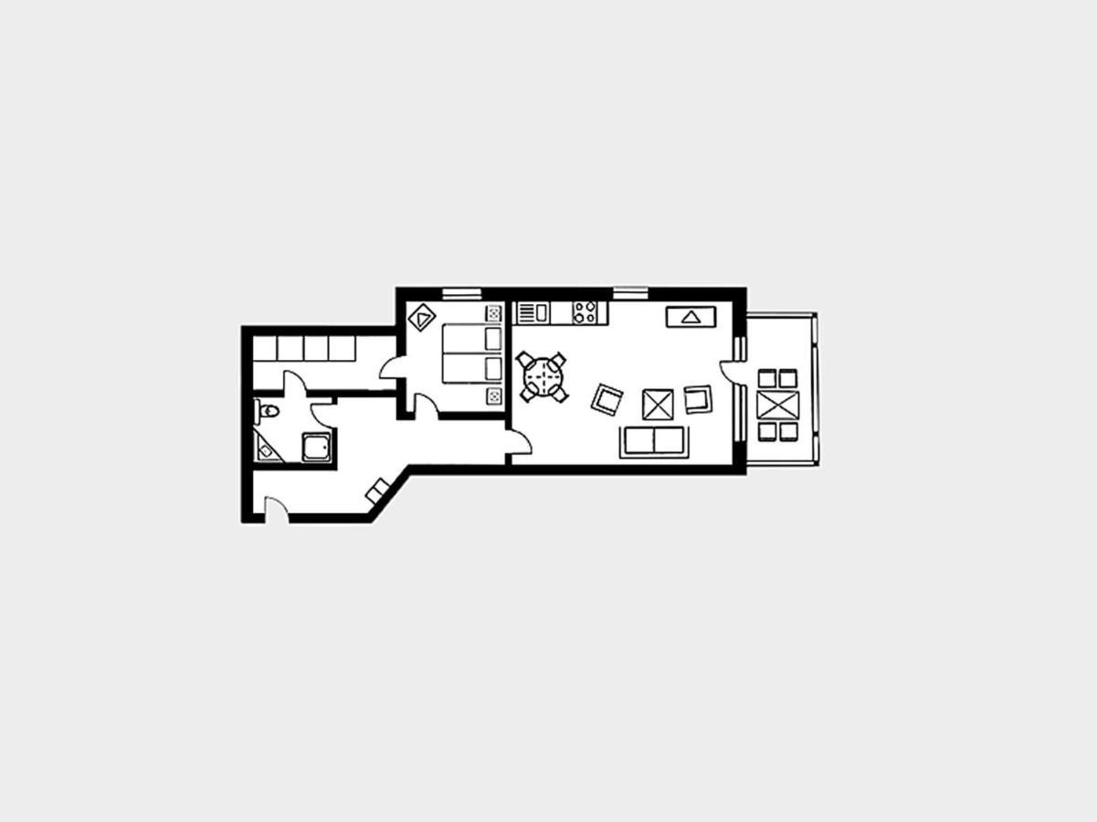 Strandvillen Binz - Ferienwohnung Mit Meerblick, 1 Schlafzimmer Und Balkon Sv-759 Exteriér fotografie